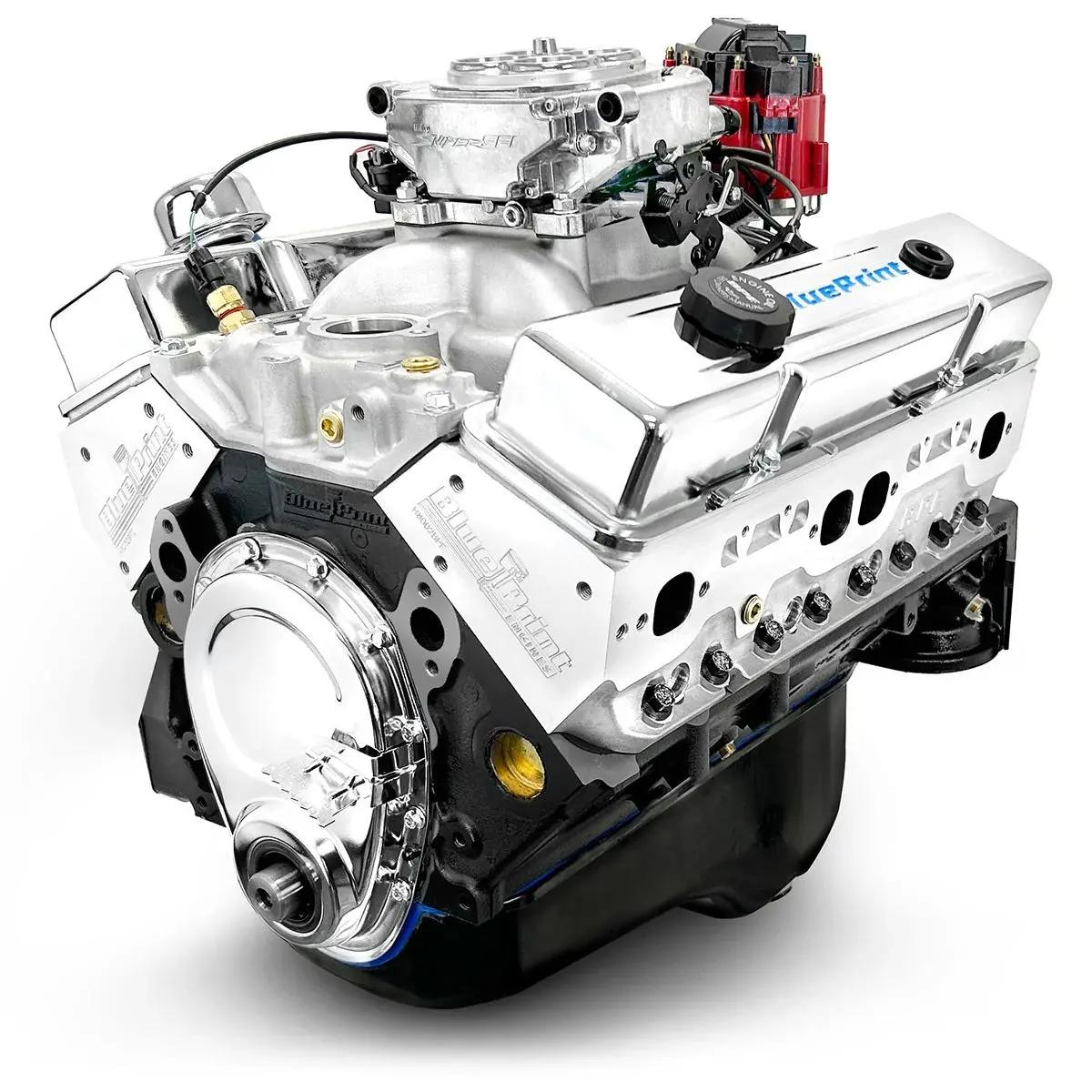 Sbc 350 Crate Engine 341 Hp Full Dressed W/Efi 1