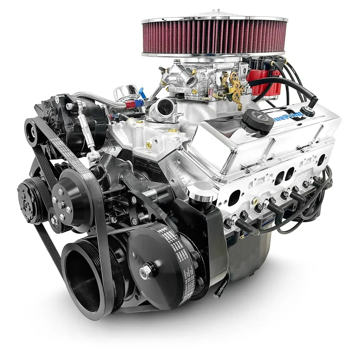 Sbc 383 Crate Engine 436 Hp W/Carburetor 1