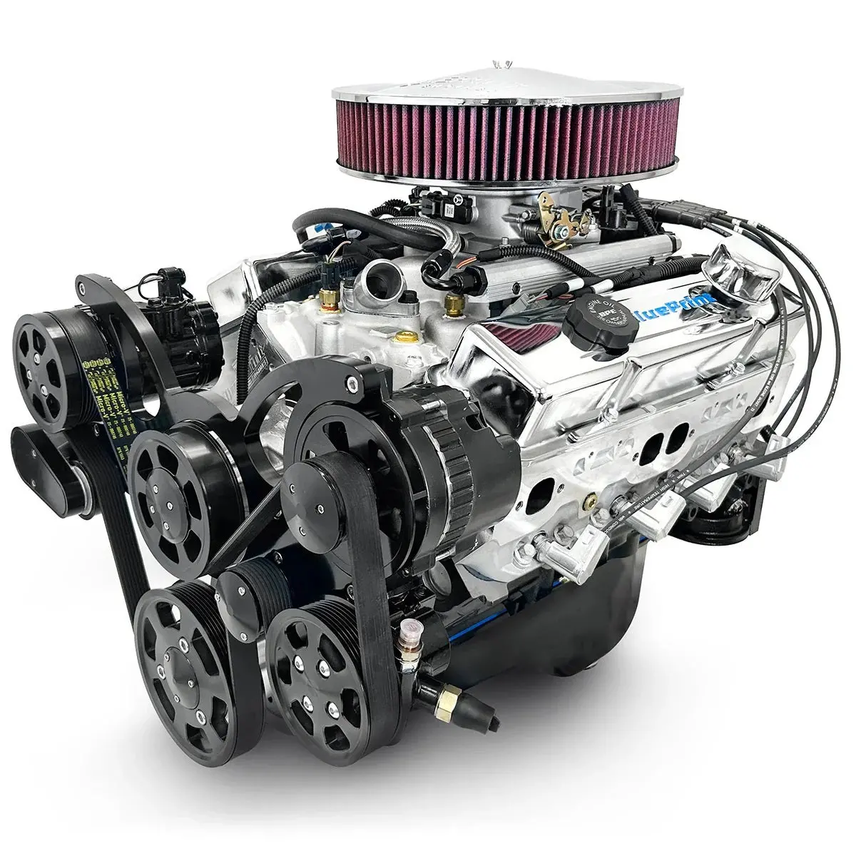 Sbc 383 Crate Engine 436 Hp W/ Efi Dressed W/Pulley Kit 1
