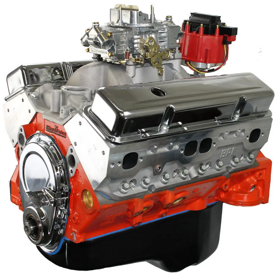 Sbc Crate Engine - 400 Cid Dressed Version 508 Hp W/Carburetor 1