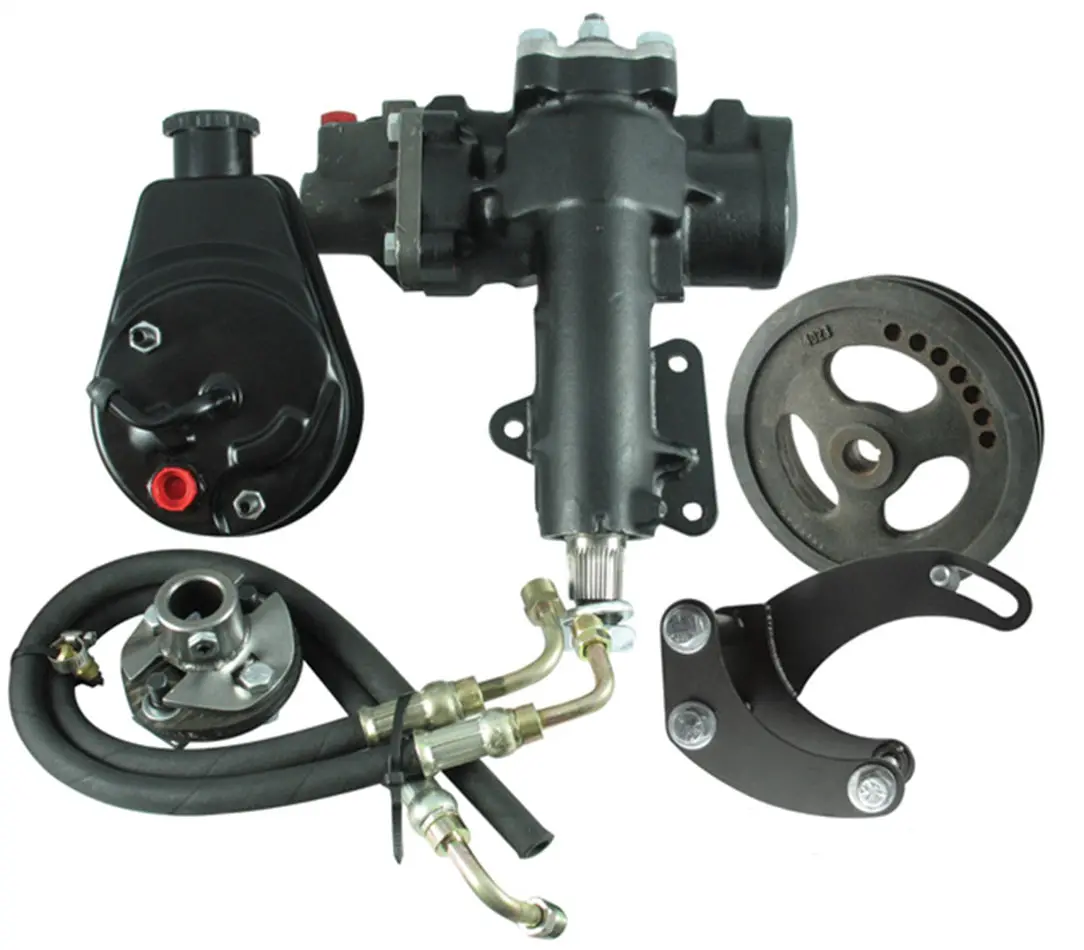 Power Steering Conversn Kit 63-66 Corvette Sbc 1