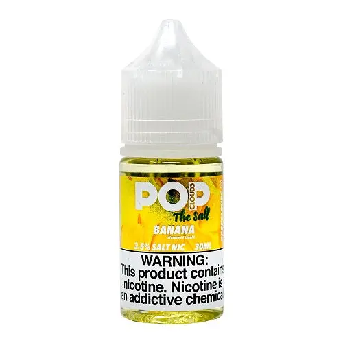 Banana By The Pop Clouds Salt Vape Juice 30Ml 1