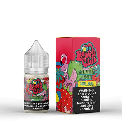 Strawberry Nectar By Beach Club Salts 30Ml 1