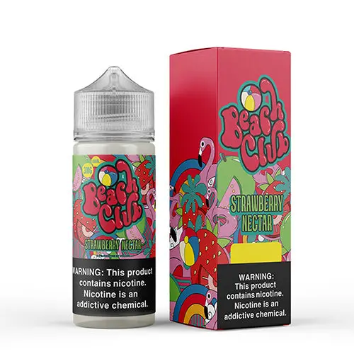Strawberry Nectar By Beach Club Vapors 100Ml 1