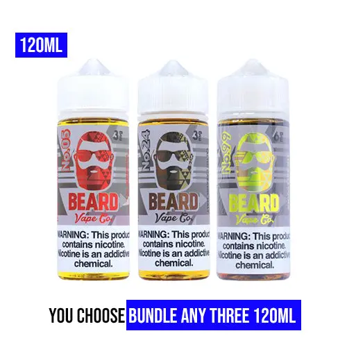 Beard Vape Co 120Ml Pick 3 Bundle (360Ml) 1
