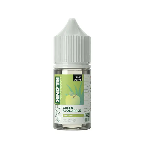 Green Aloe Apple Salt By Blank Bar E-Liquid 1