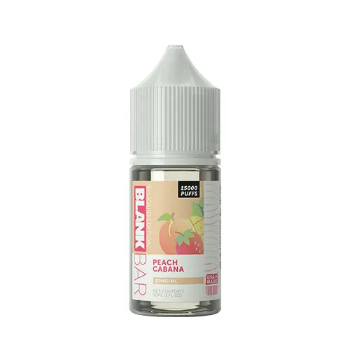 Peach Cabana Salt By Blank Bar E-Liquid 1