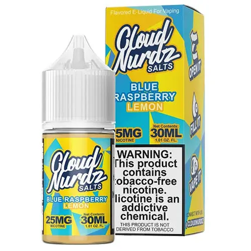 Blue Raspberry Lemon By Cloud Nurdz Salt 30Ml 1