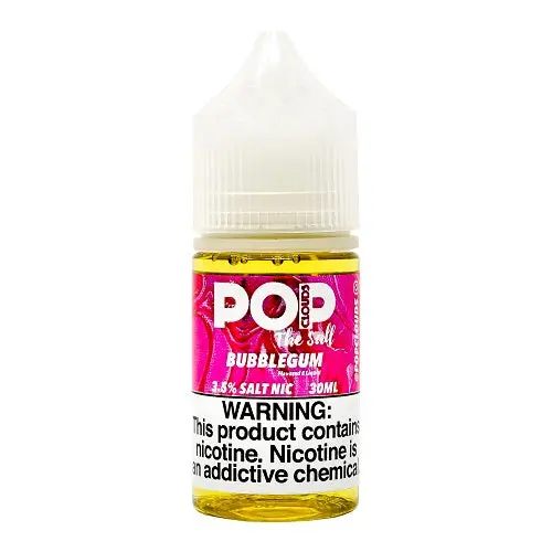 Bubblegum By Pop Clouds The Salt Vape Juice 30Ml 1