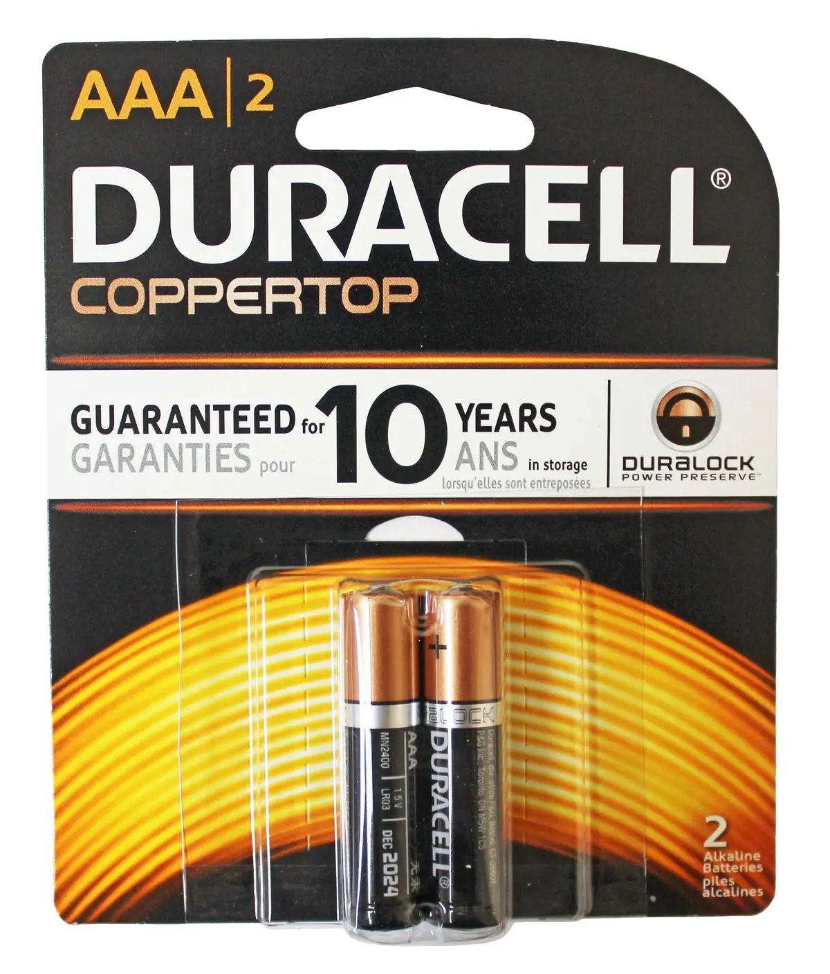 Dura Cn Aaa 2 Pk (54) (18Crds/Bx) 1