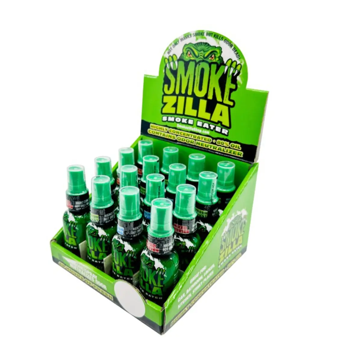 Nov Air Fresherner Smoke Eater Spray 16Pcs/Disp(22623) (96/Cs) - New 1