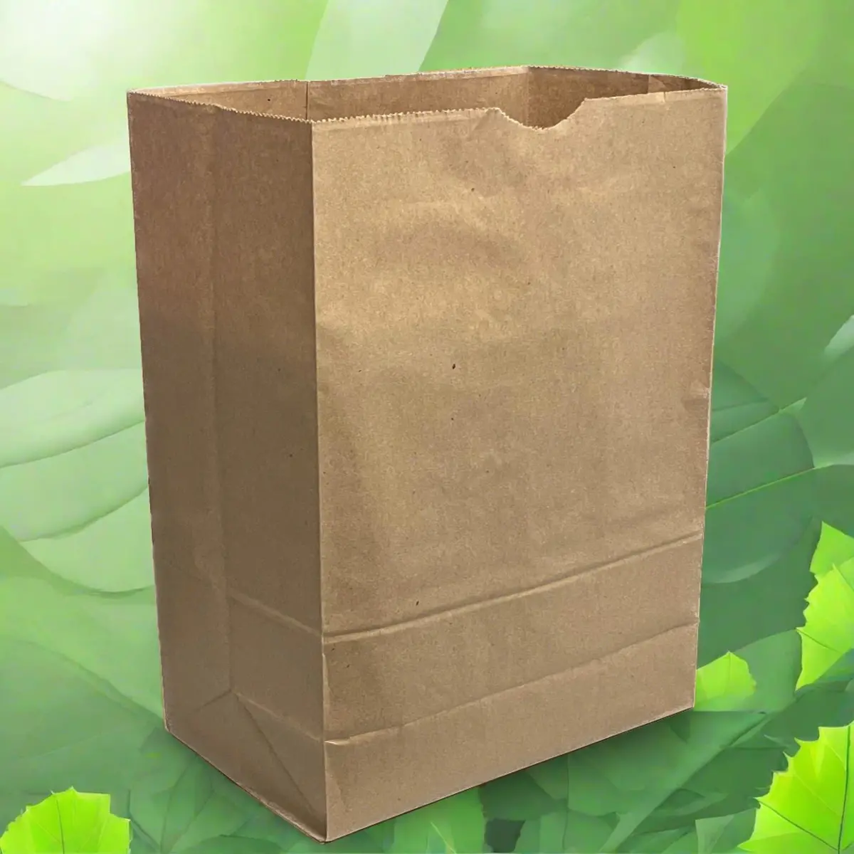 P/Bags Brown Kraft 11.88" X 6.86" X 16.8" (50Lbs) 400/Cs (30) 1