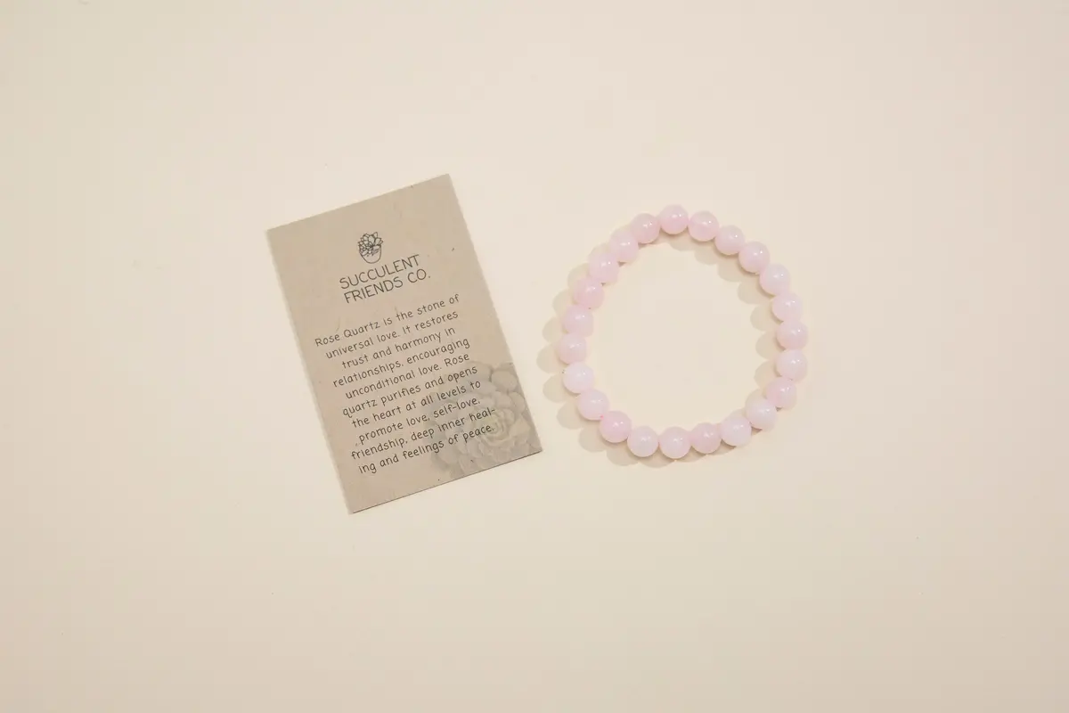 Rose Quartz Bracelet 1
