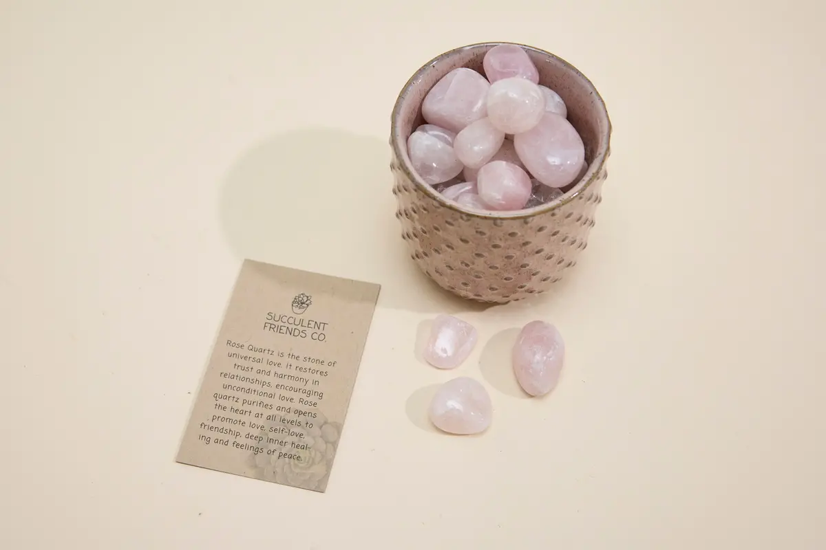 Raw Rose Quartz 1