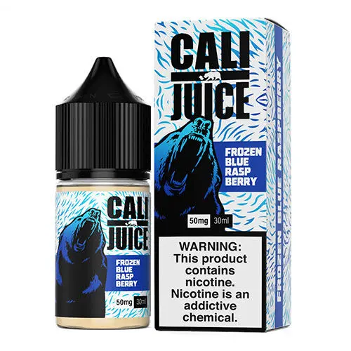 Frozen Blue Raspberry By Cali Juice Salt Nic 30Ml 1