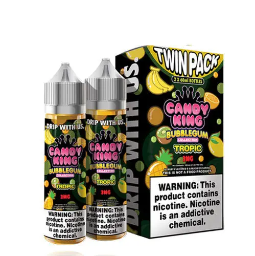 Tropic By Candy King Bubblegum Collection Twin Pack 120Ml 1
