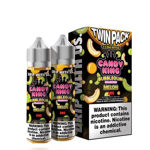 Melon By Candy King Bubblegum Collection Twin Pack 120Ml 1