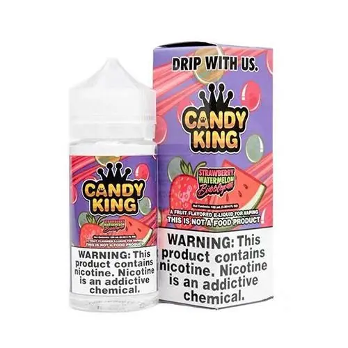 Strawberry Watermelon Bubblegum By Candy King 100Ml 1