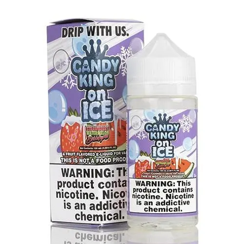Strawberry Watermelon Bubblegum Iced By Candy King On Salt 30Ml 1