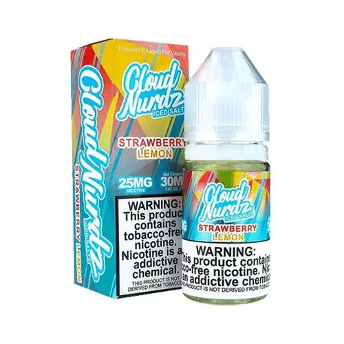 Strawberry Lemon Ice By Cloud Nurdz Salt 30Ml 1