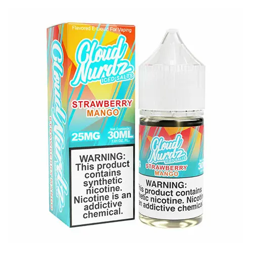 Strawberry Mango Ice By Cloud Nurdz Salt 30Ml By 1