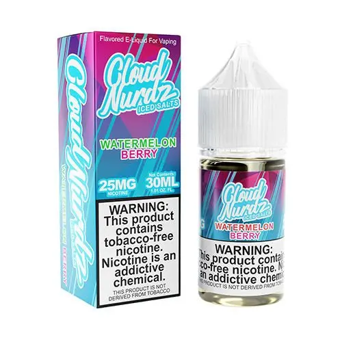 Watermelon Berry Ice By Cloud Nurdz Salt 30Ml 1