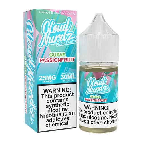Guava Passionfruit Iced By Cloud Nurdz Salt 30Ml 1