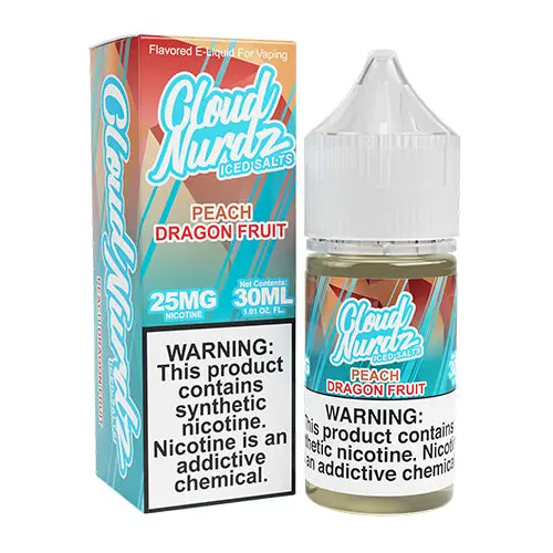 Peach Dragon Fruit Iced By Cloud Nurdz Salt 30Ml 1