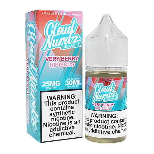 Very Berry Hibiscus Iced By Cloud Nurdz Salt 30Ml 1