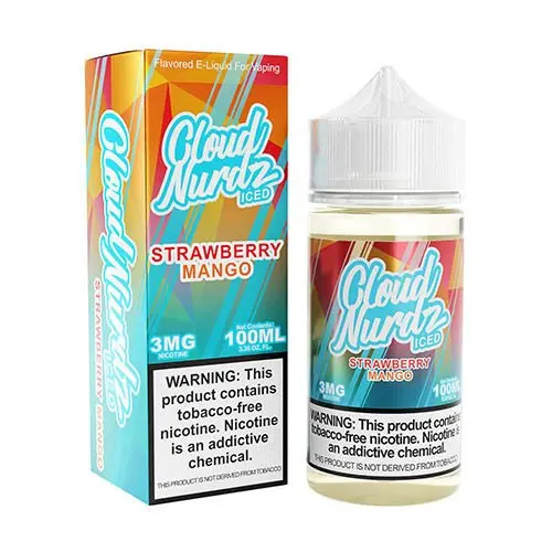 Strawberry Mango Ice E-Liquid by Cloud Nurdz (100ml)