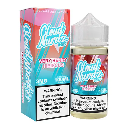 Very Berry Hibiscus Iced By Cloud Nurdz 100Ml 1