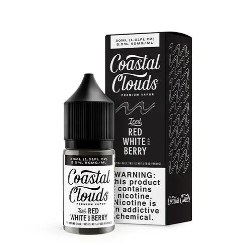 Iced Red White And Berry Salt By Coastal Clouds 30Ml 1