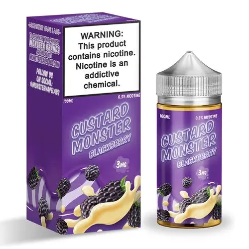 Custard Monster Blackberry By Jam Monster 1