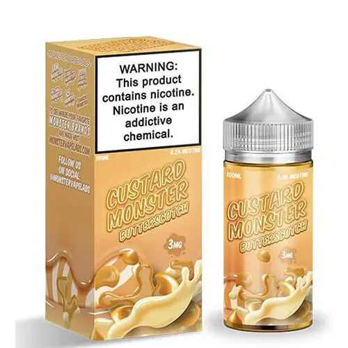 Custard Monster Butterscotch By Jam Monster 100Ml 1