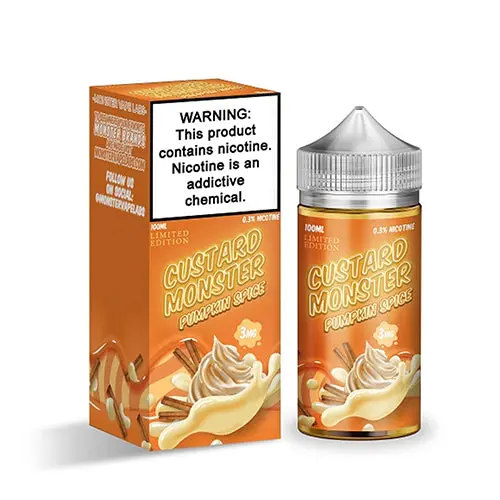 Custard Monster Pumpkin Spice By Jam Monster 100Ml 1