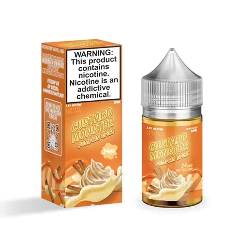Custard Monster Pumpkin Spice By Jam Monster Salt 30Ml 1