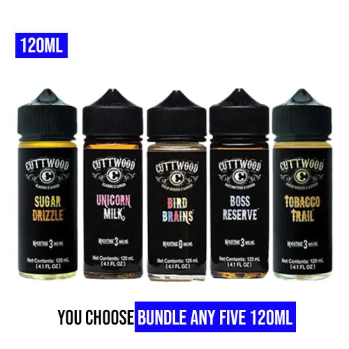 Cuttwood 120Ml Pick 5 Bundle 1