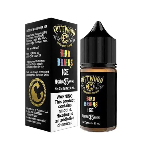 Bird Brains Ice Salt By Cuttwood 30Ml 1