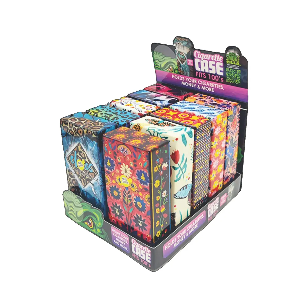 Nov 100S Cig Case Mix E (10Pcs/Disp) (025139)-New 1