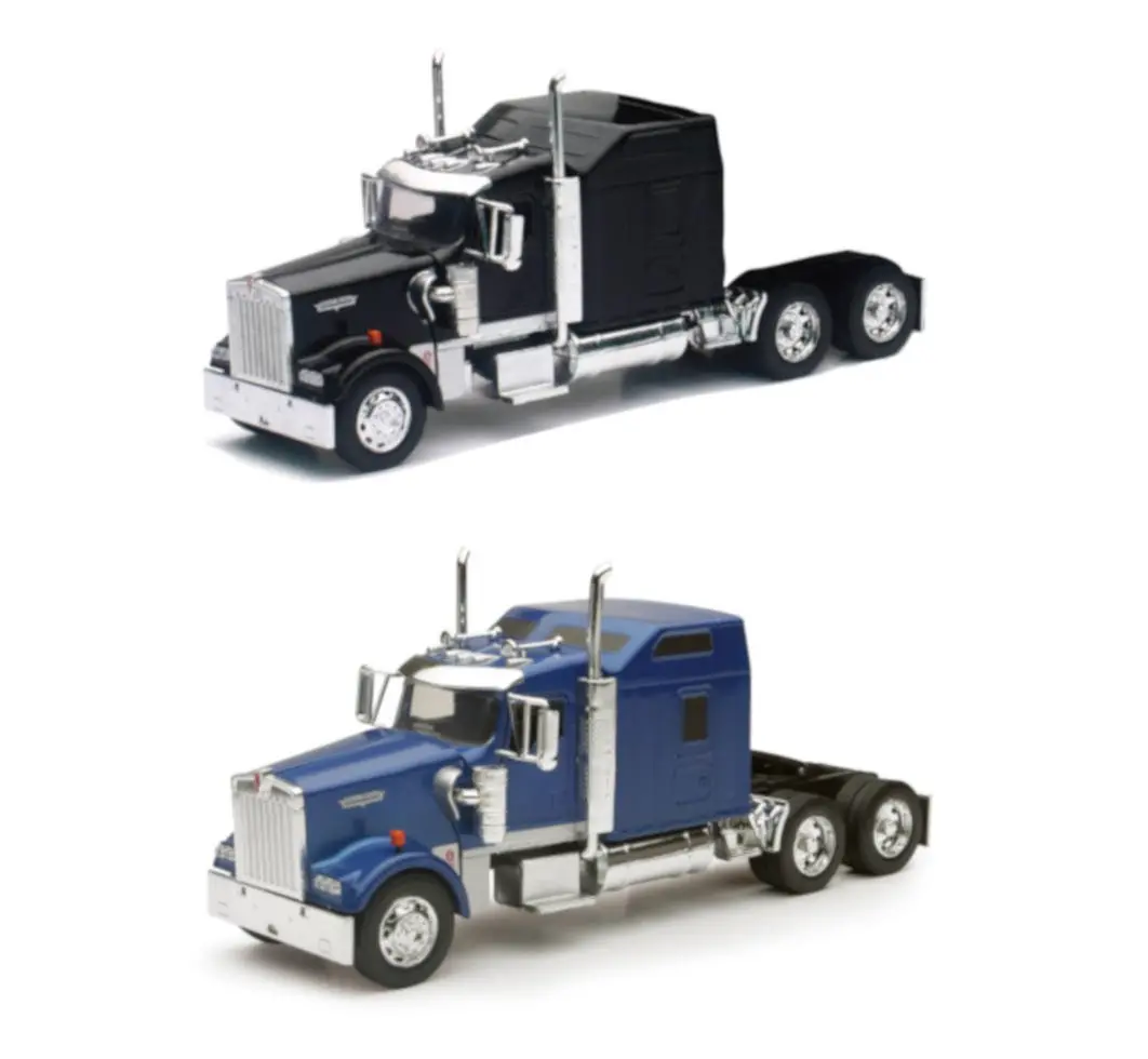 Toy (Ss-52931) D/C Kenworth W900 Truck Cab Disp (4Pcs/Disp) 1