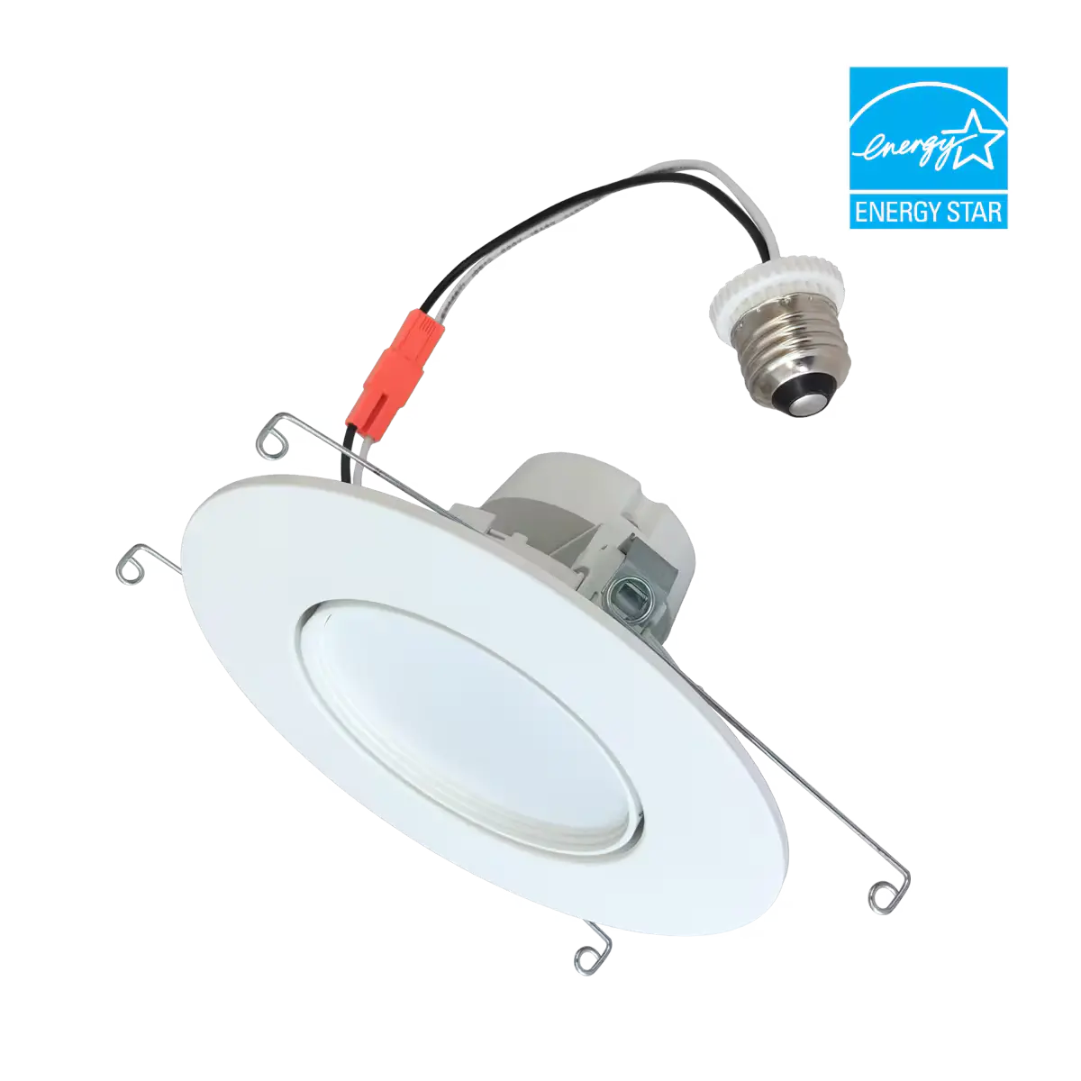 Drtr6-11W-8Fcct-D-Wh - Downlight Rotatable Retrofit 6In 910Lm 11W 80Cri 1