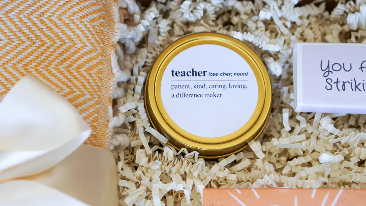 Teacher Soy Candle 1