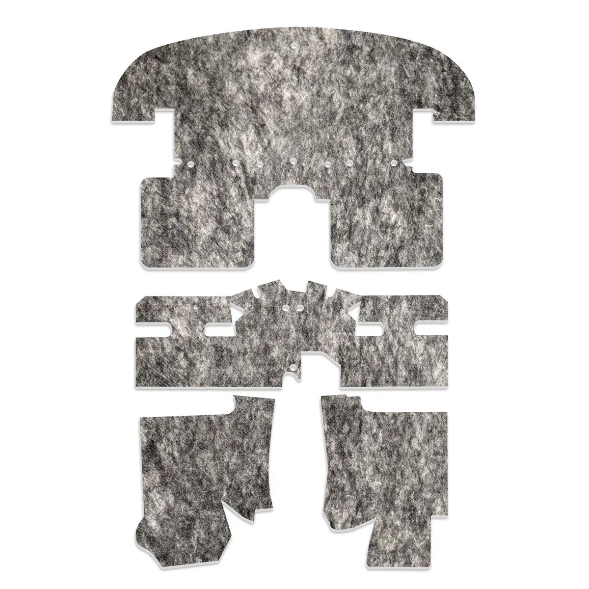90-05 Miata Under Carpet Floor Insulation Kit 1