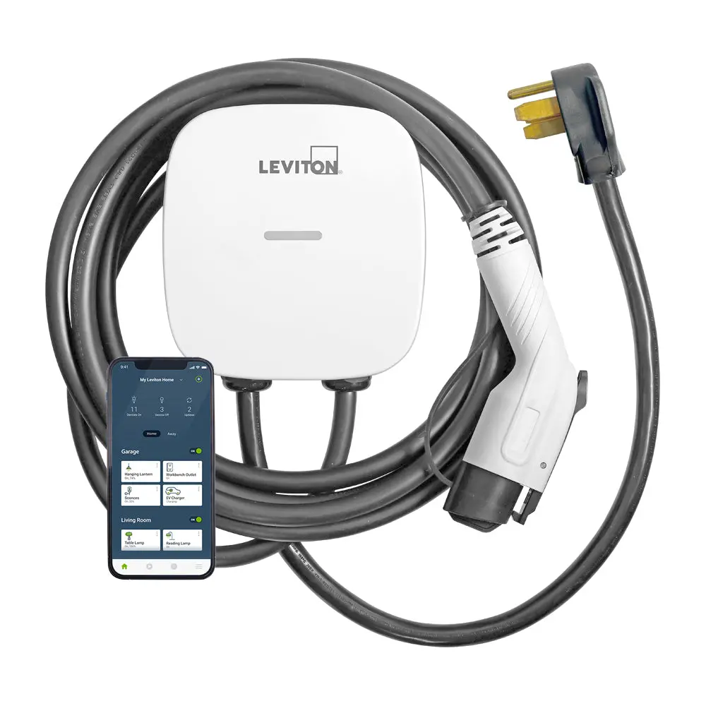 Ev40p 40 Amp Level 2 Electric Vehicle Charging Station With Wi-Fi 1