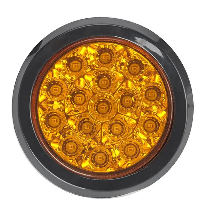Fortpro 4" Led Light With 16 Sq Leds And Chrome Reflector | F235436 1