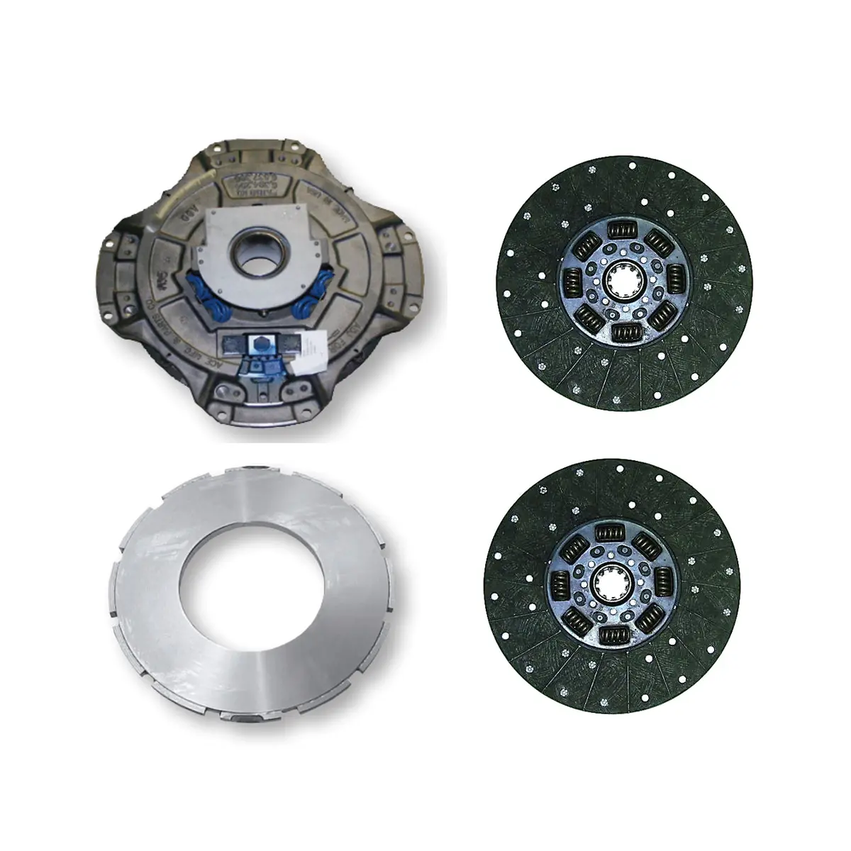 Fortpro 14" X 2" Clutch Kit Replaces 108034-82 | 8 Spring - Organic - Easy Pedal | F276008 1