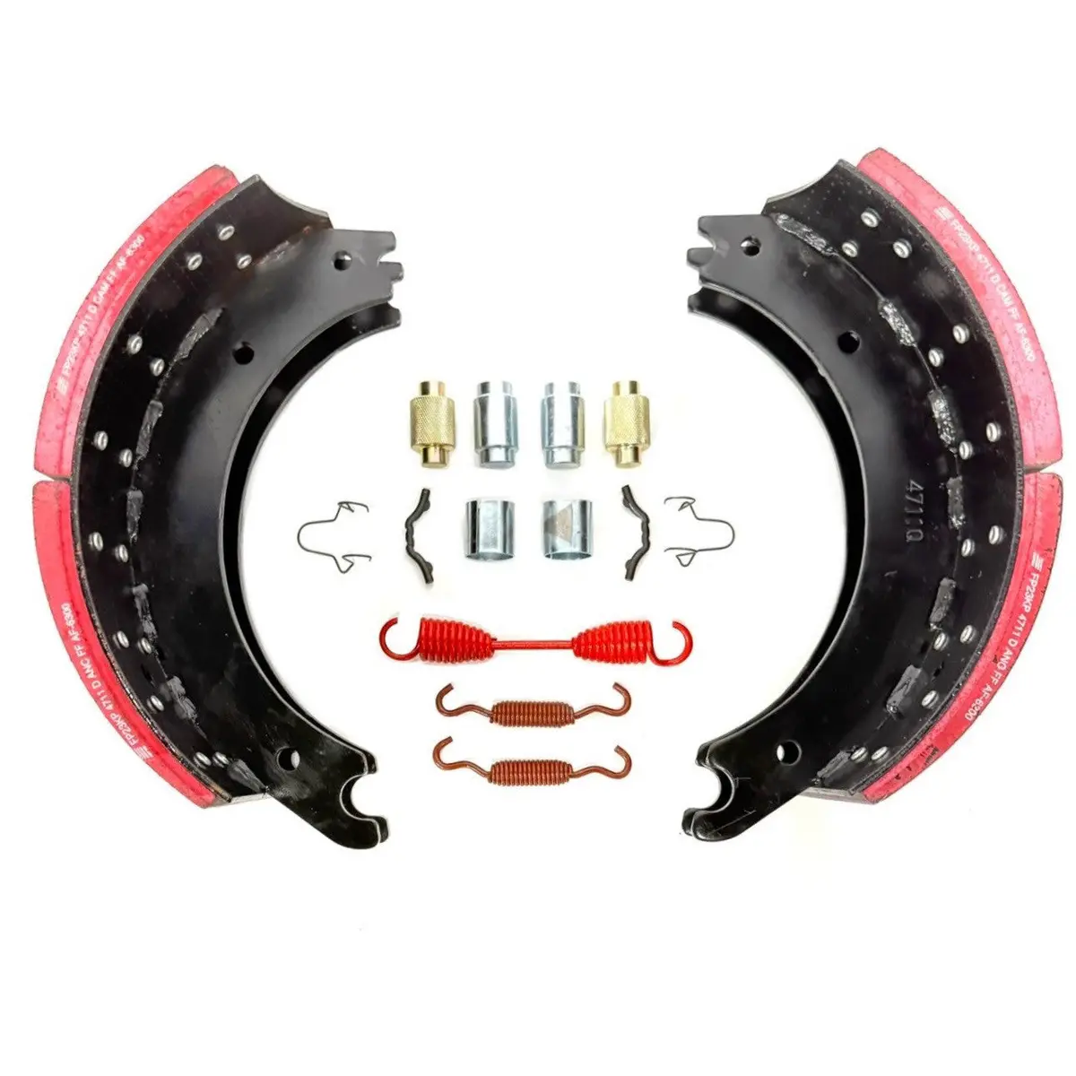 Fortpro 4711Q  Brake Shoe Box Kit - Gawr 23K - Brake Size 16-1/2" X  8-5/8" | F224909 1