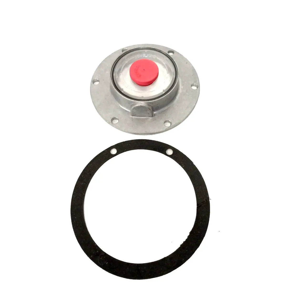 Fortpro Aluminum Steer Axle Hub Cap W/ 6 Holes And Gasket Replacement For Stemco 343-4025 | F276187 2