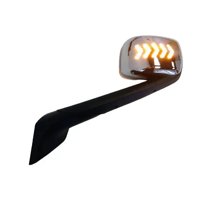 Fortpro Hood Mirror W/Led Turn Light Replacement For Freightliner Cascadia 2018-Current - Driver Side | F247661 1