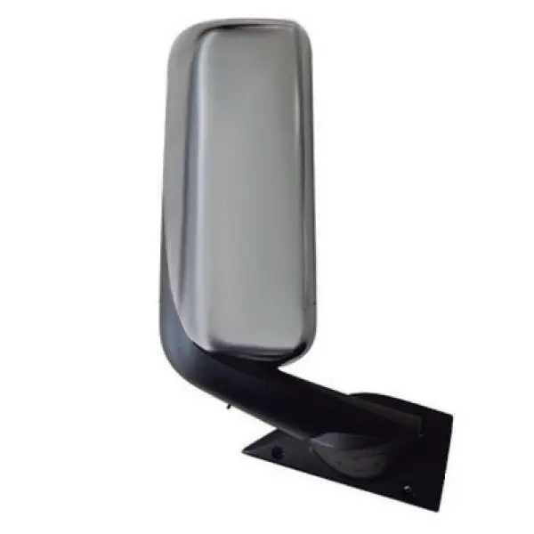 Fortpro Chrome Door Mirror Power/Heated Replacement For Freightliner Cascadia 2018+ Driver Side | F247747 1